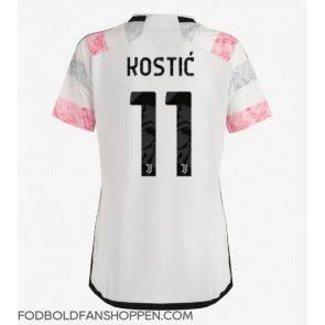 Juventus Filip Kostic #11 Udebanetrøje Dame 2023-24 Kortærmet